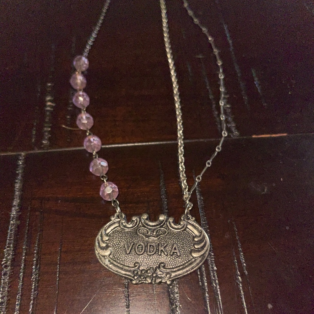 Vintage Vodka Necklace